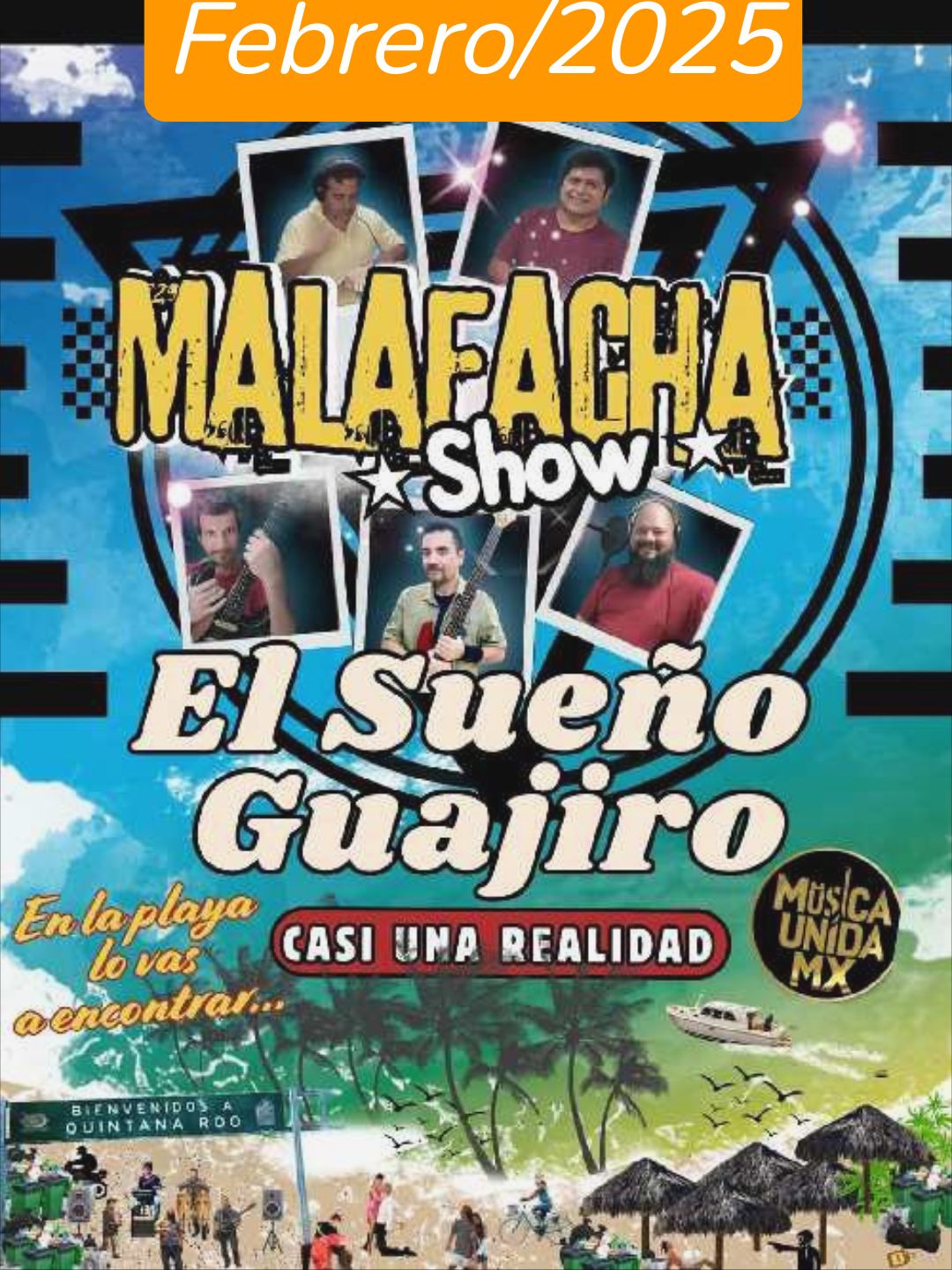 Foto de la banda Malafacha Show