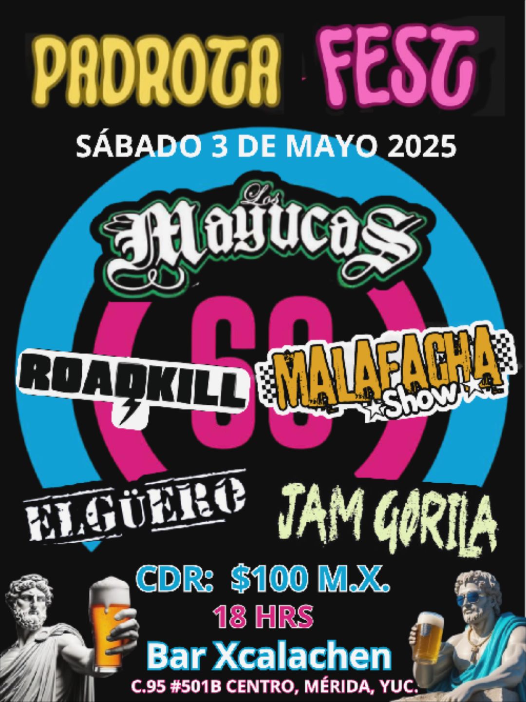 Foto de la banda Malafacha Show