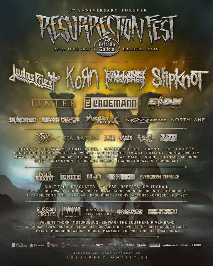 Resurrection Fest Celebra Su 20º Aniversario