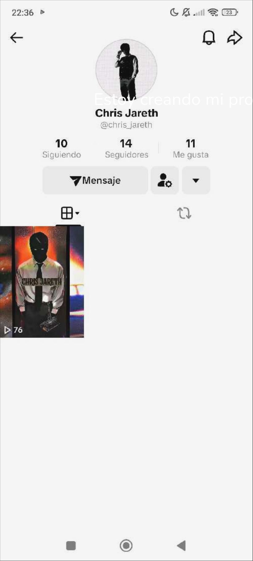 Foto del músico Chris Jareth 